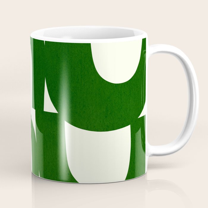 Abstract024-green Coffee Mug Gallery Image 1