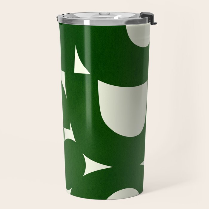 Abstract024-green Travel Mug Gallery Image 2