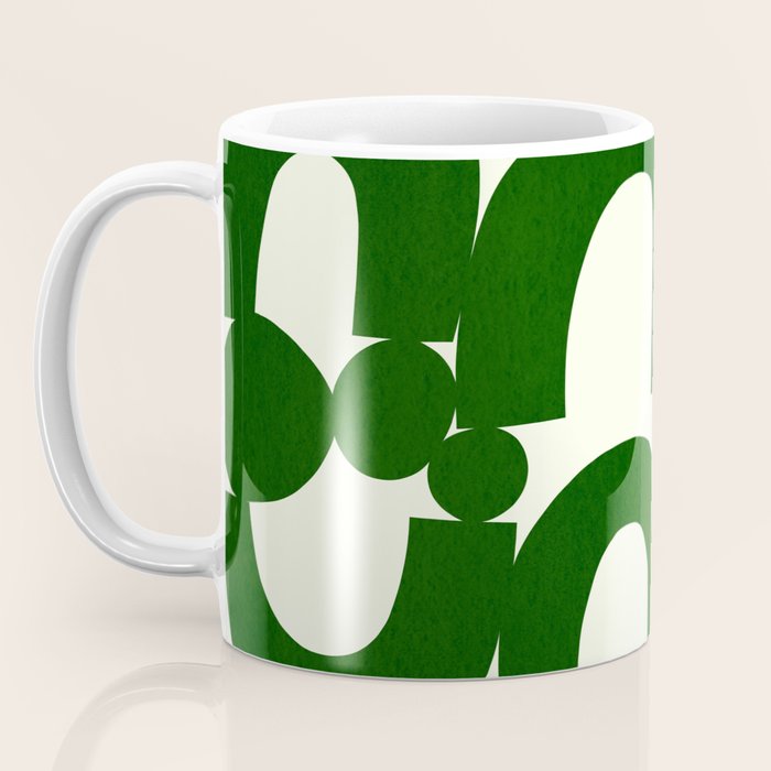 Abstract024-green Coffee Mug Gallery Image 3