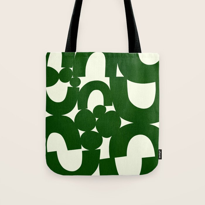 Abstract024-green Tote Bag Gallery Image 1