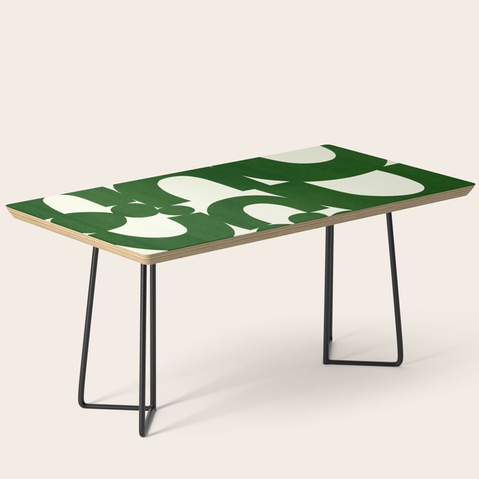 Abstract024-green Coffee Table Gallery Image 1