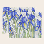 Blue Iris, Illustration Placemat Gallery Image 1