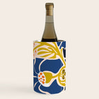 Modern floral illustration; Backyard flower Wine Chiller Gallery Image 1