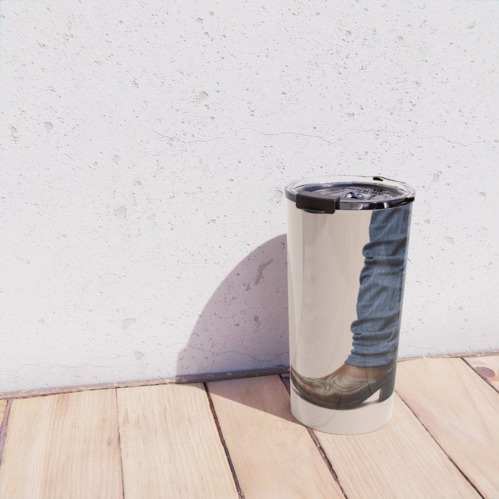 Funny Cowboy  Travel Mug Gallery Image 4