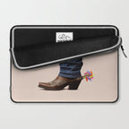 Funny Cowboy  Laptop Sleeve Gallery Image 2