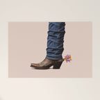 Funny Cowboy  Welcome Mat Gallery Image 1