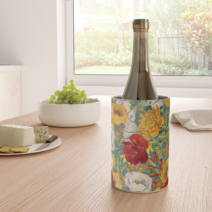 Vintage Poppy Floral Wine Chiller Gallery Image 4