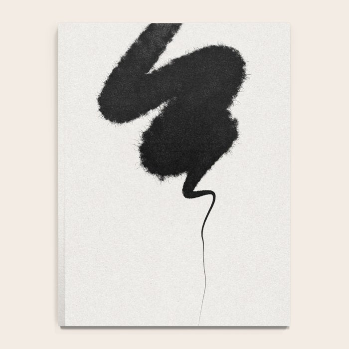 Black Brushstroke Notebook Gallery Image 4