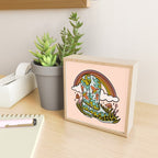 Pisces Cowboy Boots Mini Art Print Gallery Image 2