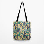 Whimsical tropical jungle pattern Tote Bag Gallery Image 2