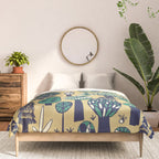Whimsical tropical jungle pattern Comforter Gallery Image 3