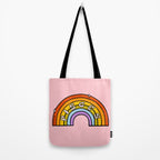 Pisces Rainbow Tote Bag Gallery Image 2