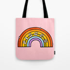 Pisces Rainbow Tote Bag Gallery Image 1
