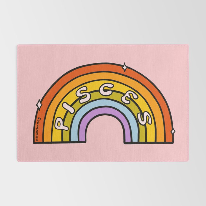 Pisces Rainbow Rug Gallery Image 2