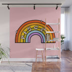 Pisces Rainbow Wall Mural Gallery Image 1