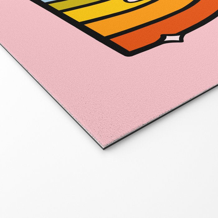 Pisces Rainbow Welcome Mat Gallery Image 2