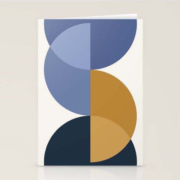 Geometric Harmony XXXV Stationery Card Gallery Image 2