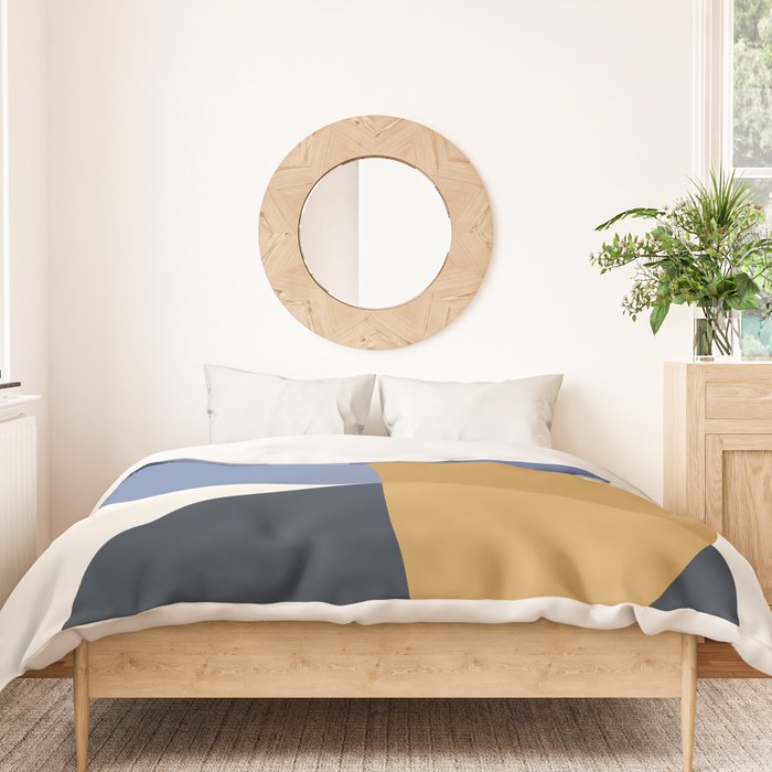 Geometric Harmony XXXV Duvet Cover Gallery Image 3