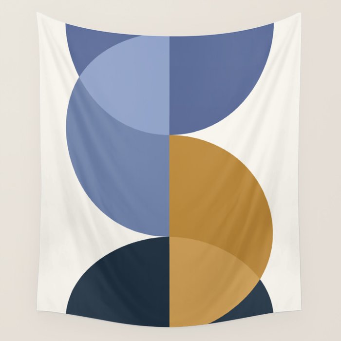 Geometric Harmony XXXV Wall Tapestry Gallery Image 4