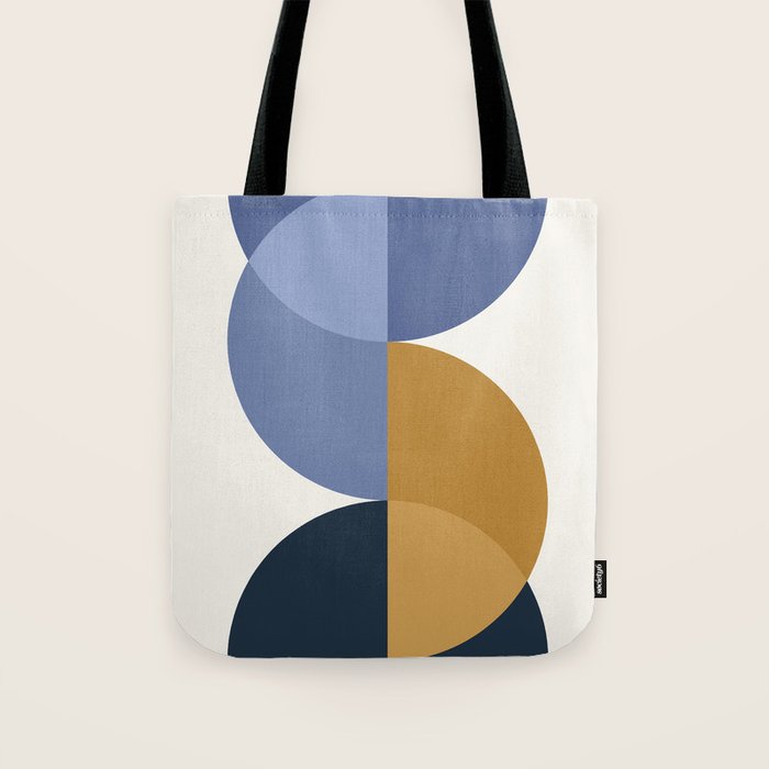 Geometric Harmony XXXV Tote Bag Gallery Image 1
