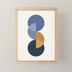 Geometric Harmony XXXV Mini Art Print Gallery Image 1