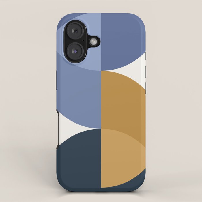 Geometric Harmony XXXV iPhone Case Gallery Image 1