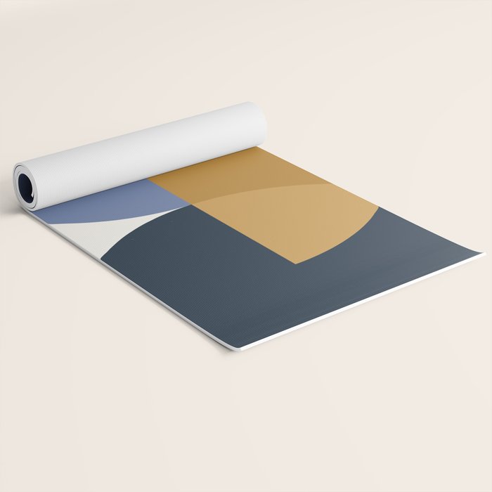 Geometric Harmony XXXV Yoga Mat Gallery Image 2