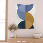 Geometric Harmony XXXV Wall Tapestry Gallery Image 2