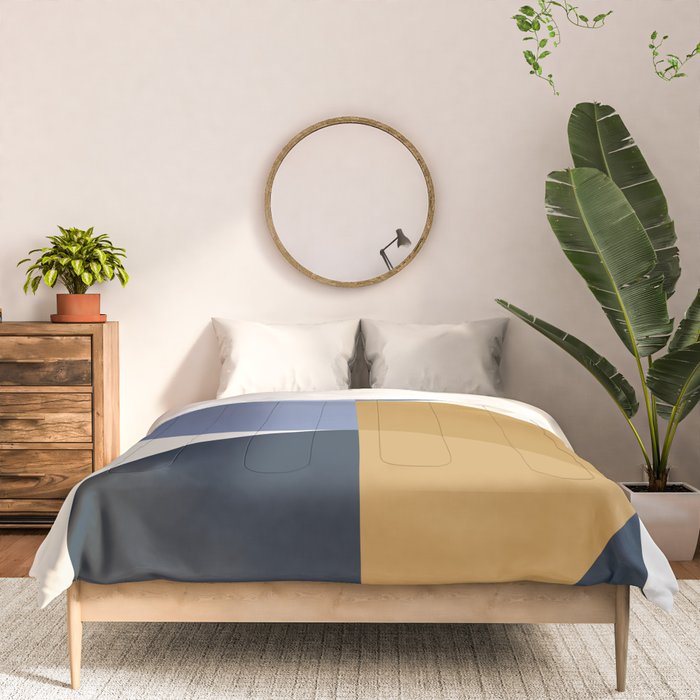 Geometric Harmony XXXV Comforter Gallery Image 3