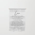 1 Corinthians 13 Love Is Patient Love Is Kind Love Never Fails Bible Verse Print Scripture Christian Wall Hanging Gallery Image 1