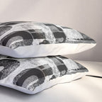 Loft Style Distressed Grunge Street Art Typography Pillow Sham Gallery Image 3