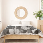 Loft Style Distressed Grunge Street Art Typography Duvet Cover Gallery Image 3