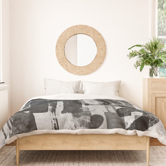 Loft Style Distressed Grunge Street Art Typography Duvet Cover Gallery Image 3