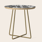 Loft Style Distressed Grunge Street Art Typography Side Table Gallery Image 1