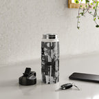 Loft Style Distressed Grunge Street Art Typography Water Bottle Gallery Image 4
