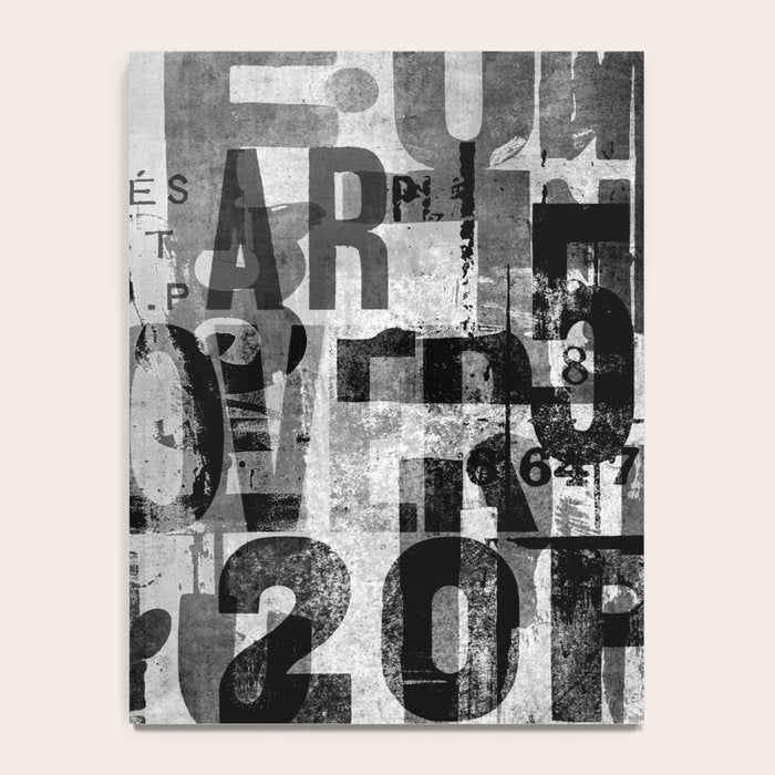 Loft Style Distressed Grunge Street Art Typography Notebook Gallery Image 4