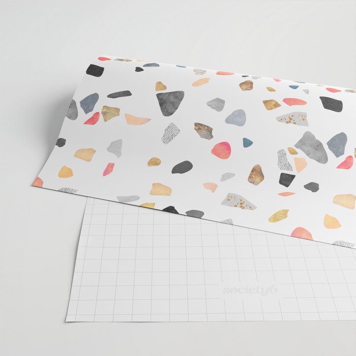 Terrazzo Treasure Wrapping Paper Gallery Image 2