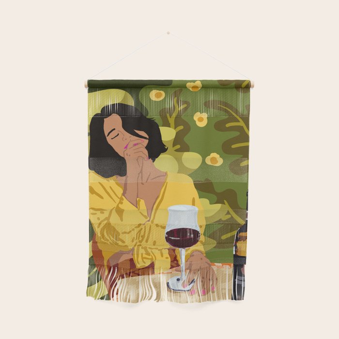 Wine is the answer. What was the question? Wall Hanging Gallery Image 1