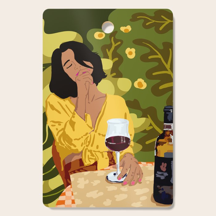 Wine is the answer. What was the question? Cutting Board Gallery Image 1