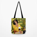 Wine is the answer. What was the question? Tote Bag Gallery Image 2