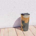 Abstract Black Cats Travel Mug Gallery Image 4