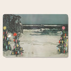 Christmas Beach Cutting Board Gallery Image 1