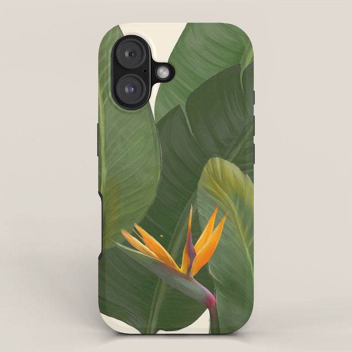 tropical floral iPhone Case Gallery Image 1