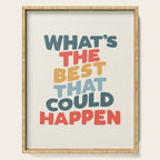 Whats The Best That Could Happen Serving Tray Gallery Image 1