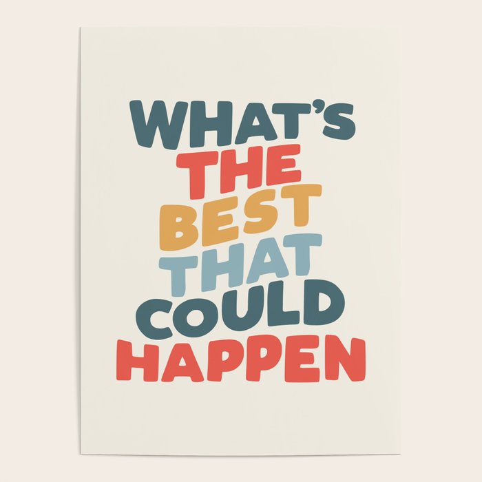 Whats The Best That Could Happen Poster Gallery Image 1