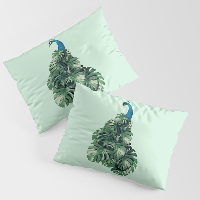 MONSTERA BIRD Pillow Sham Gallery Image 3