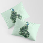 MONSTERA BIRD Pillow Sham Gallery Image 3