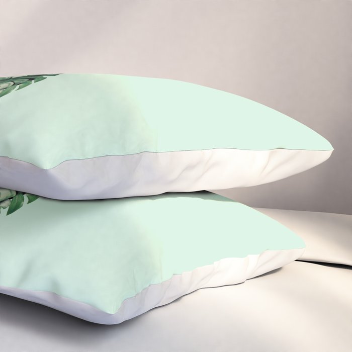 MONSTERA BIRD Pillow Sham Gallery Image 3