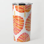 Elephant Ear Alocasia - Peach Palette Travel Mug Gallery Image 1