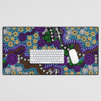 Authentic Aboriginal Art - Untitled Desk Mat Gallery Image 1